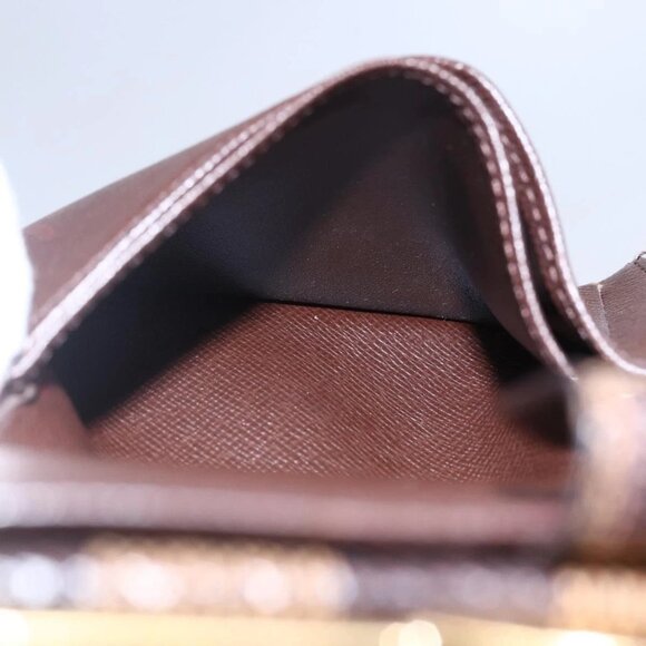 Authentic LOUIS VUITTON Damier Ebene Portefeuille Viennois Wallet bst288-120225 - Picture 13 of 16